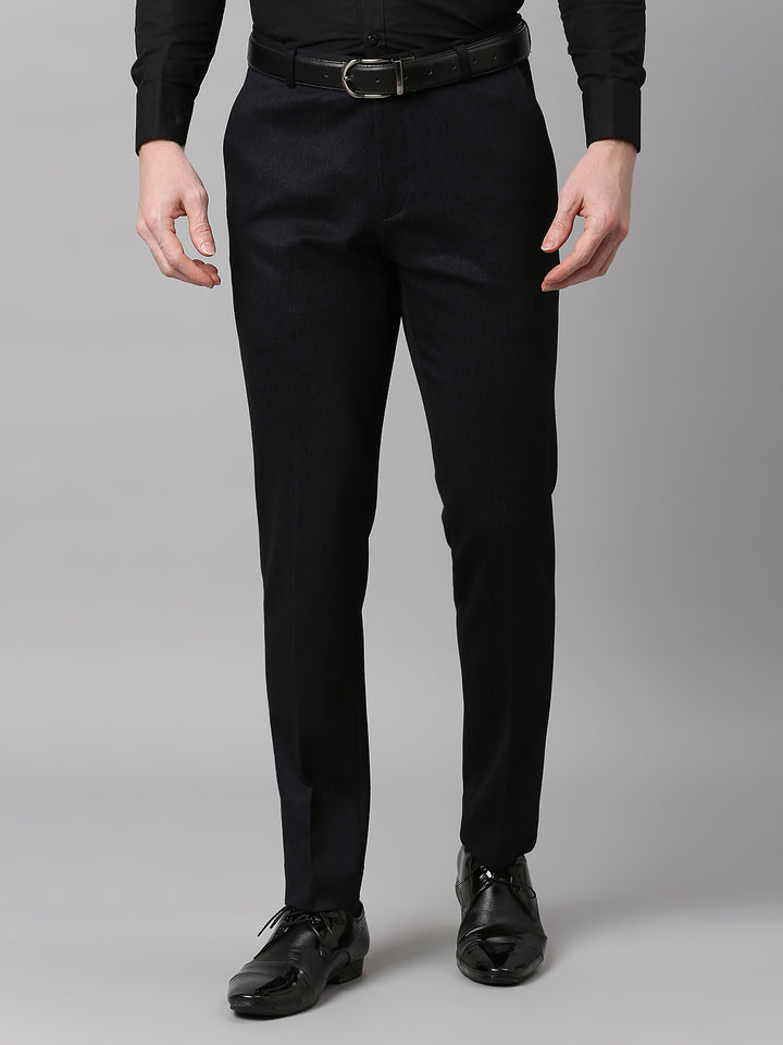 Self design 4 Way Lycra Formal Trouser