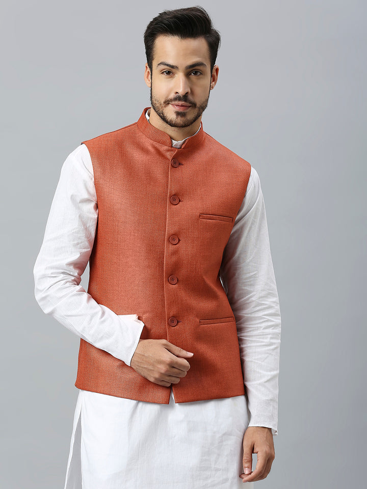 Solid Nehru Jacket