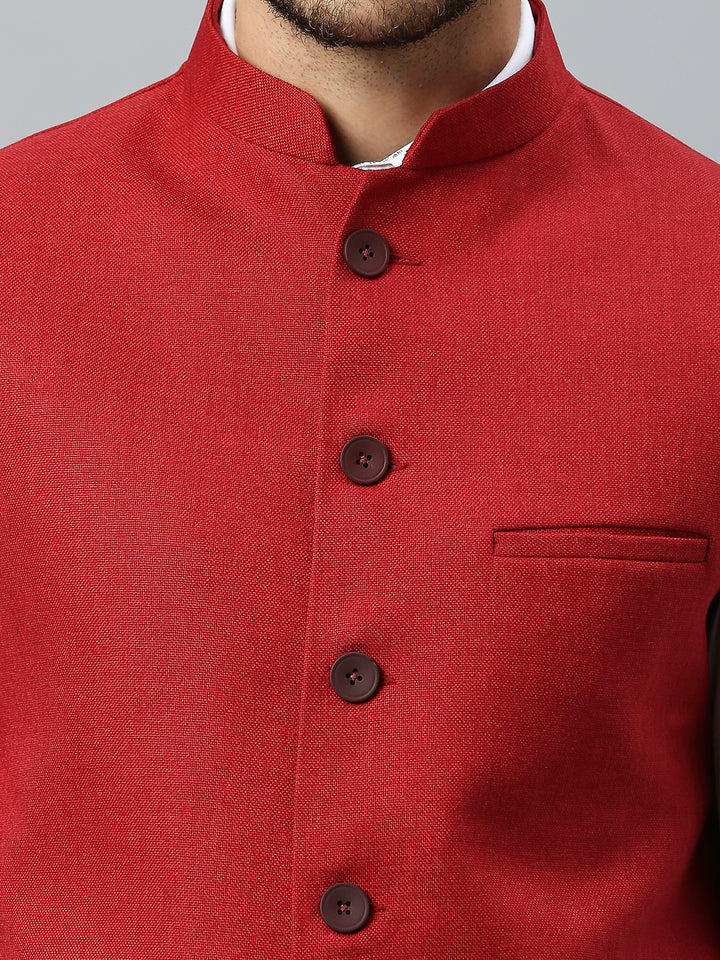 Solid Nehru Jacket