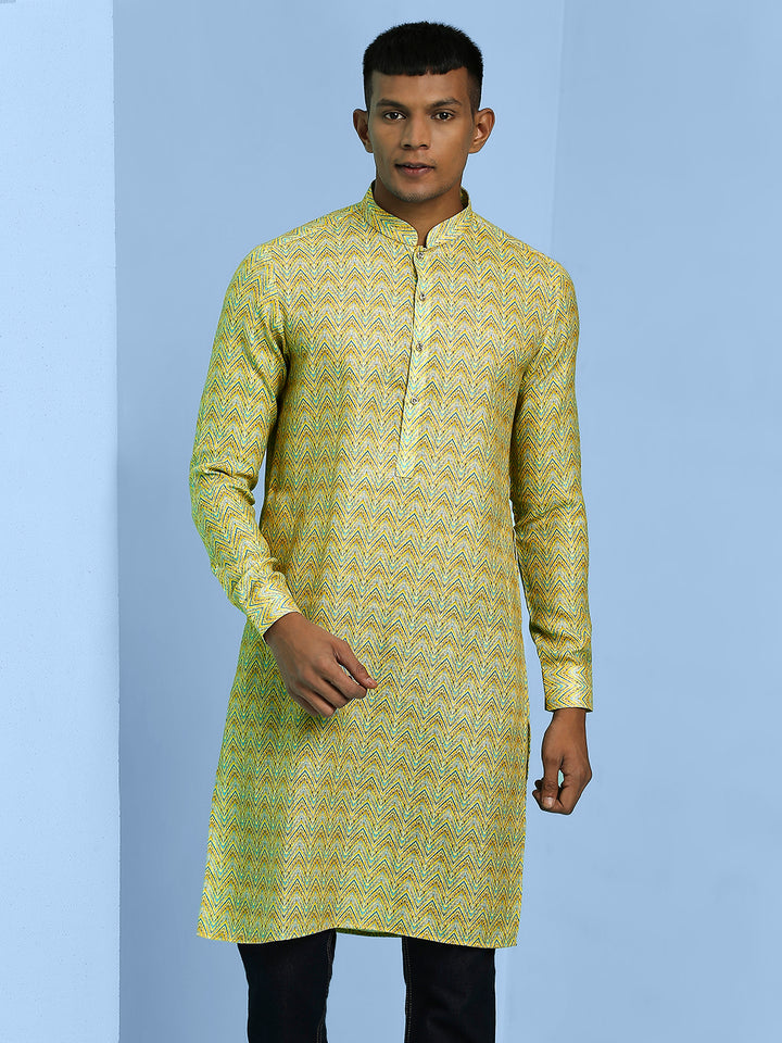 Printed Cotton Kurta