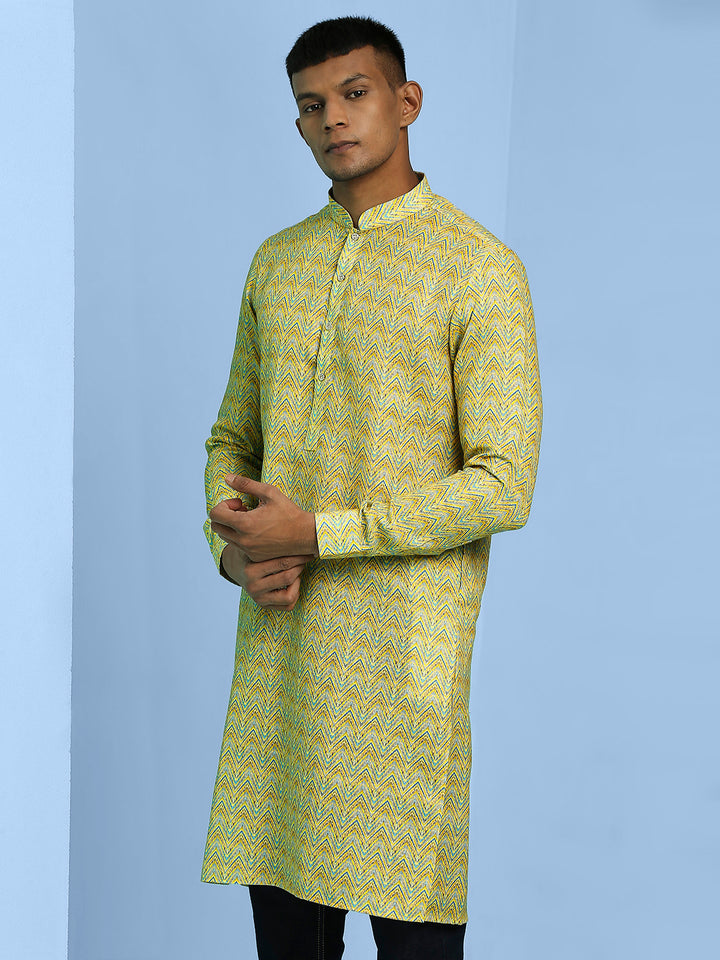 Printed Cotton Kurta