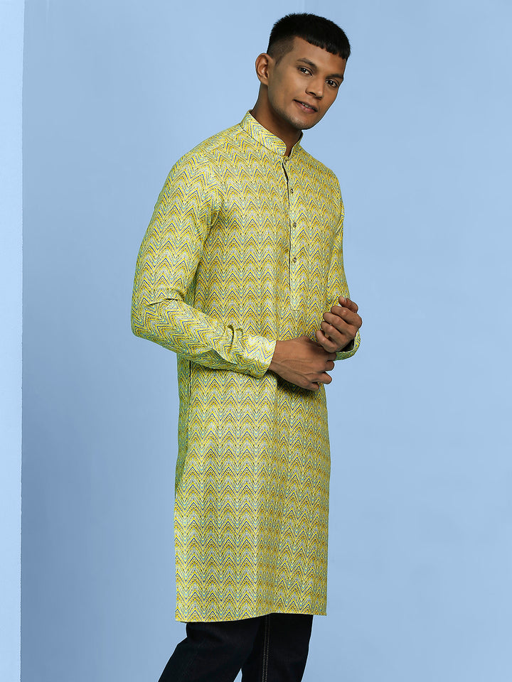 Printed Cotton Kurta