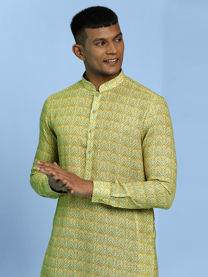 Printed Cotton Kurta