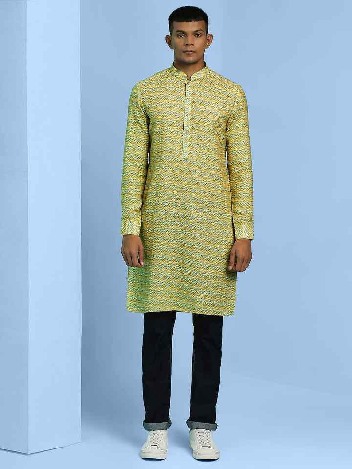 Printed Cotton Kurta