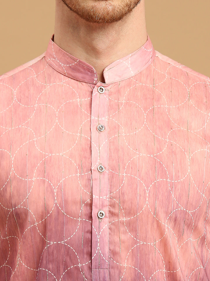 Ombre Kurta with Sequins