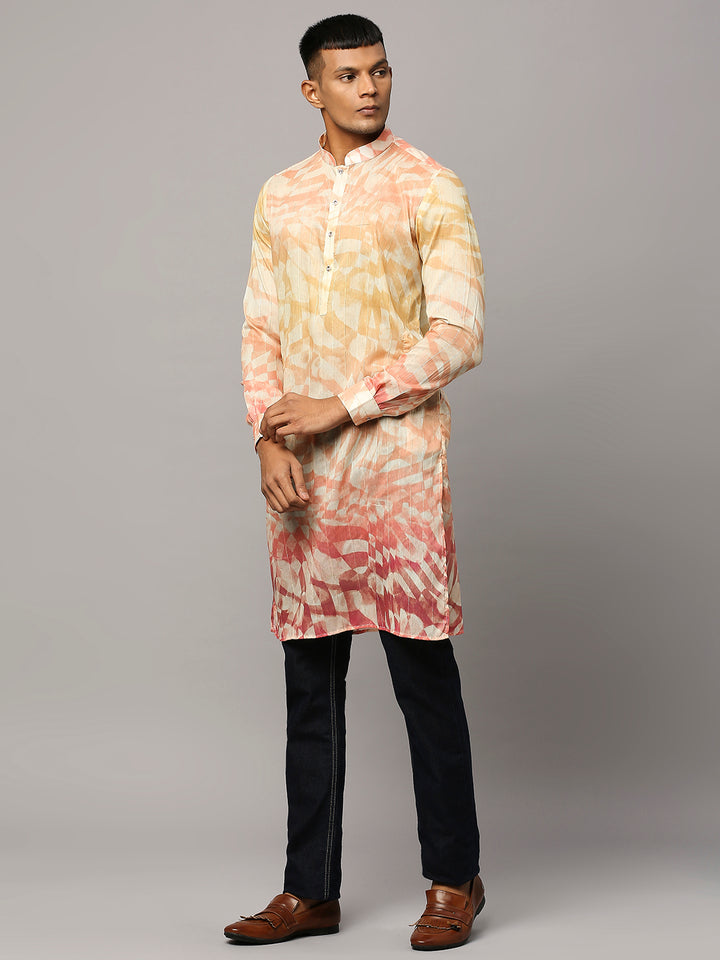 Ombre Kurta with Sequins