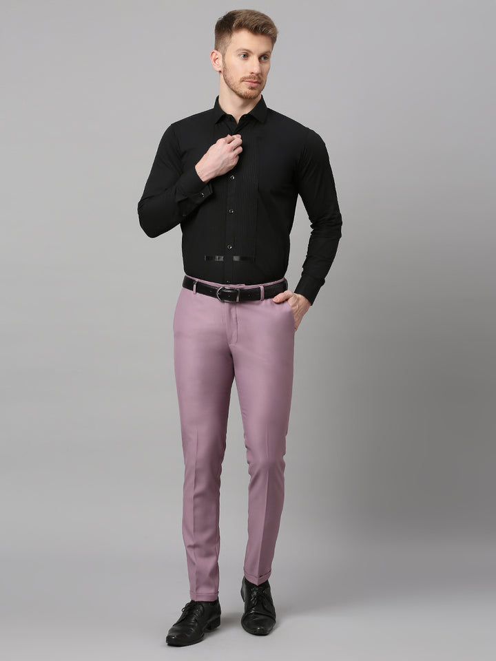 Self design 4 Way Lycra Formal Trouser