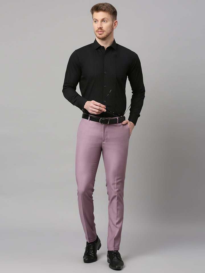 Self design 4 Way Lycra Formal Trouser