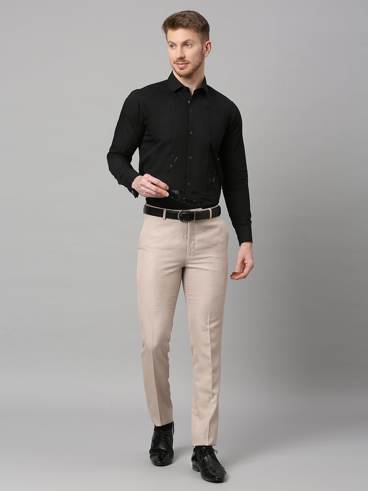 Self design 4 Way Lycra Formal Trouser