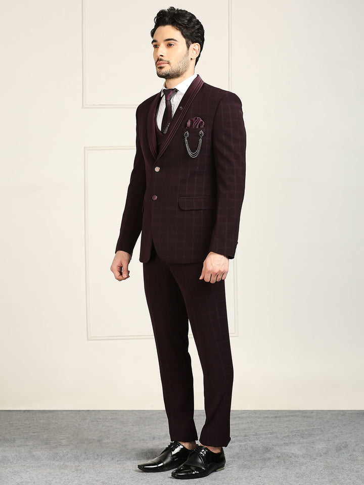 Checkered Japanese Fabric Suit