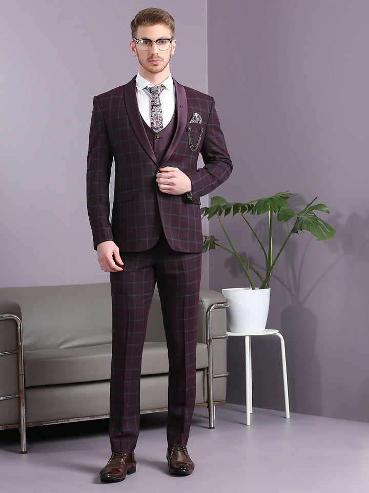 Suit with Checks