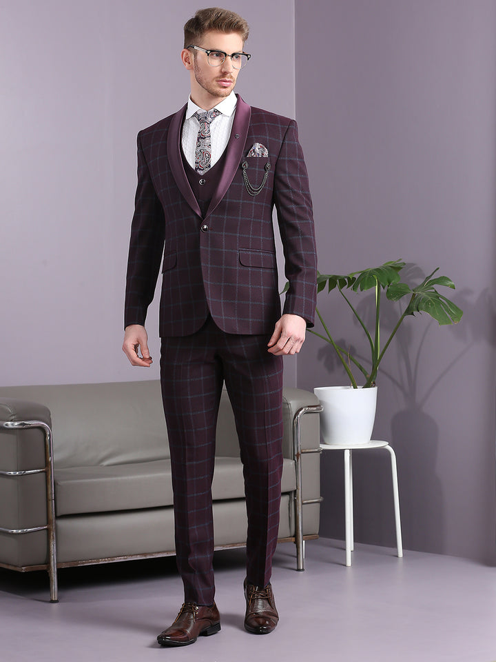 Suit with Checks