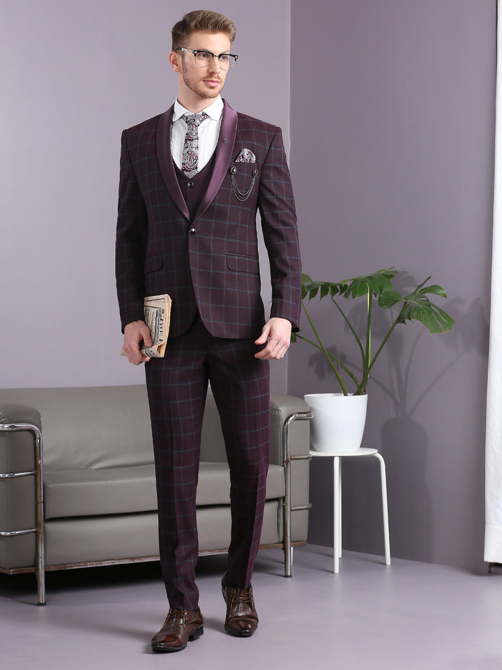 Suit with Checks