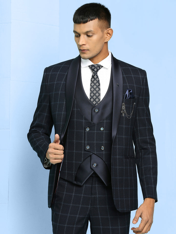 Suit with Checks