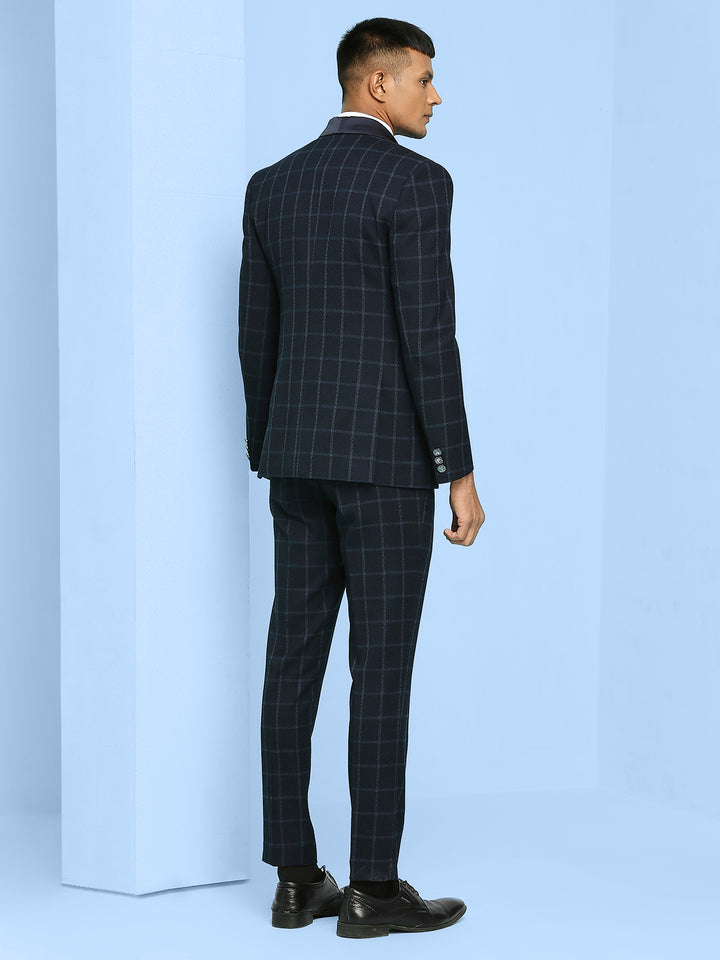 Suit with Checks